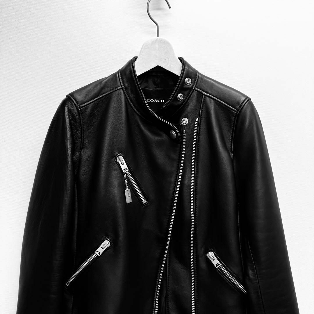 COACH - ☆新品未使用☆送料込☆美品 COACH ラムレザー ライダース