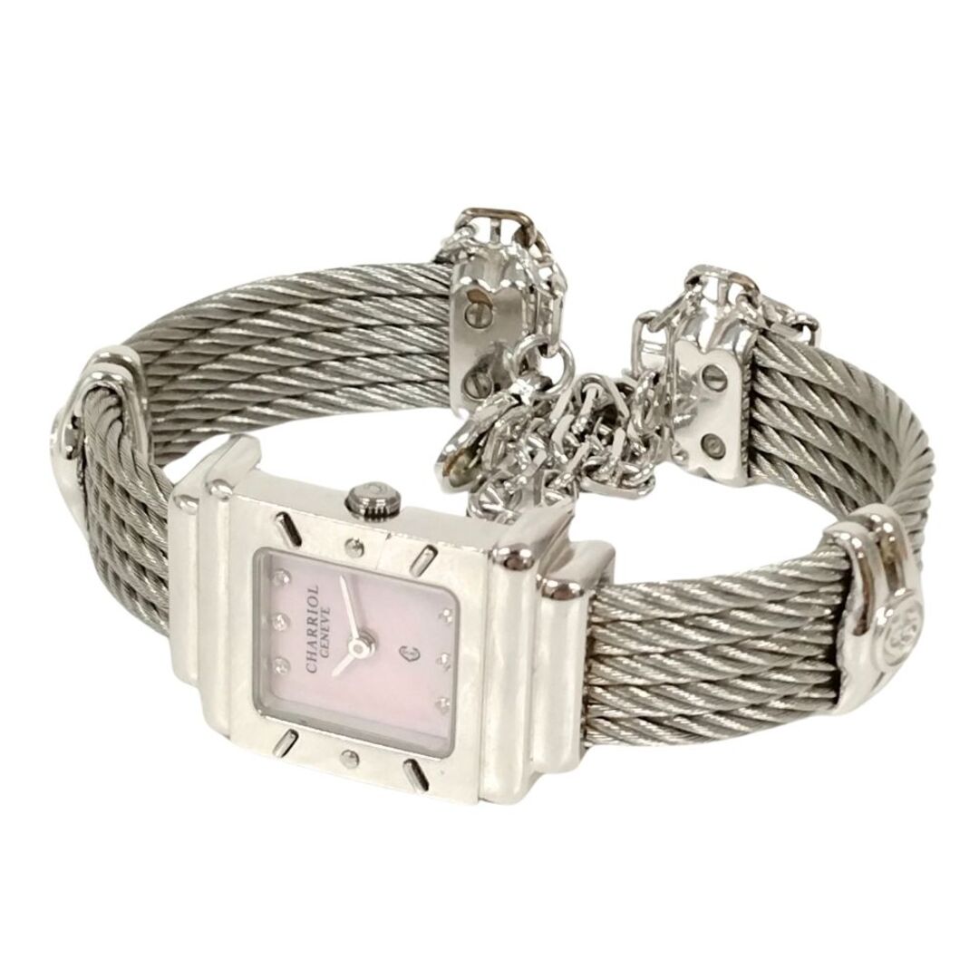 CHARRIOL - CHARRIOL シャリオール 0.19216 サントロペ シェル文字盤