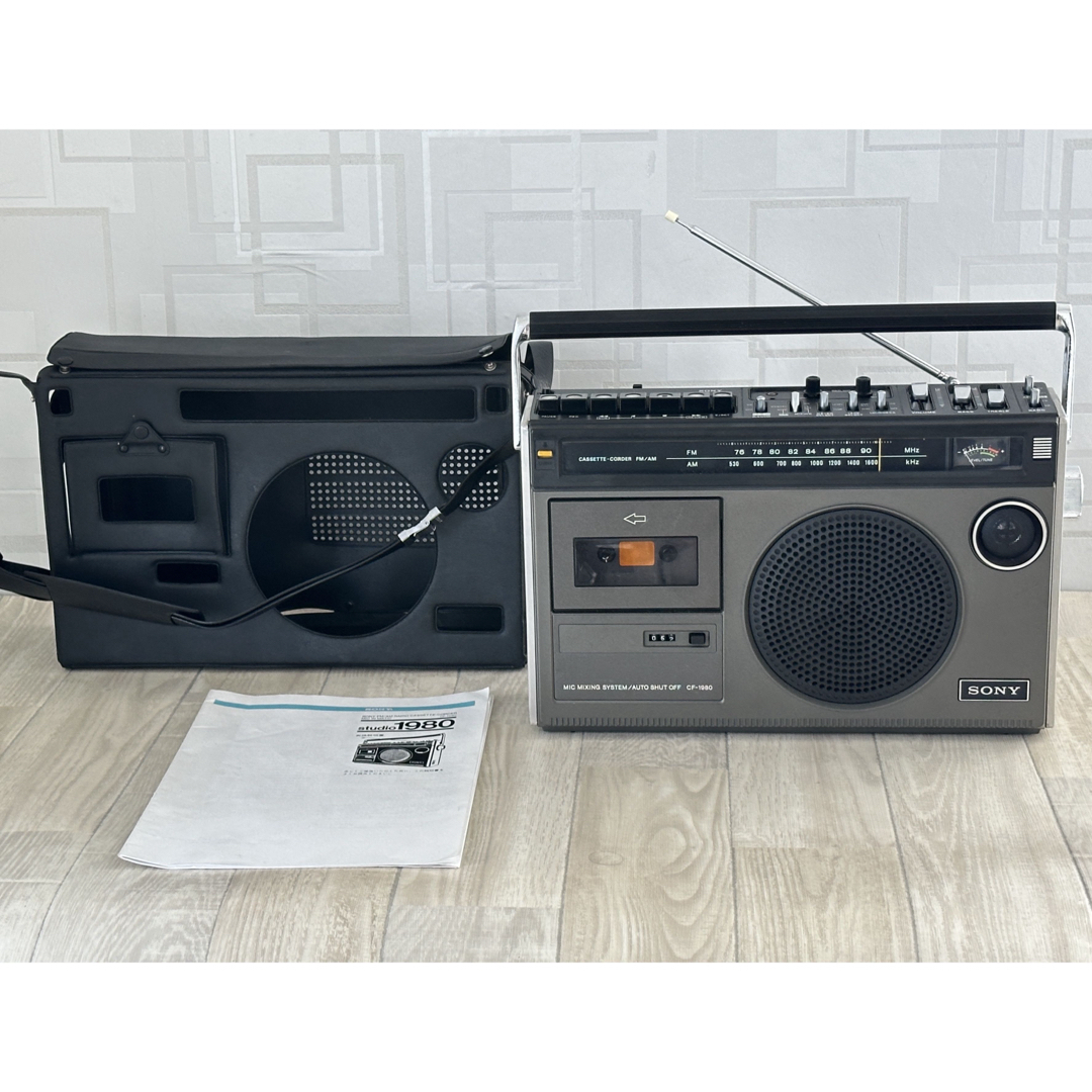SONY - [動作品]SONY ラジカセCF-1980 ラジオ レトロ 昭和名機の通販