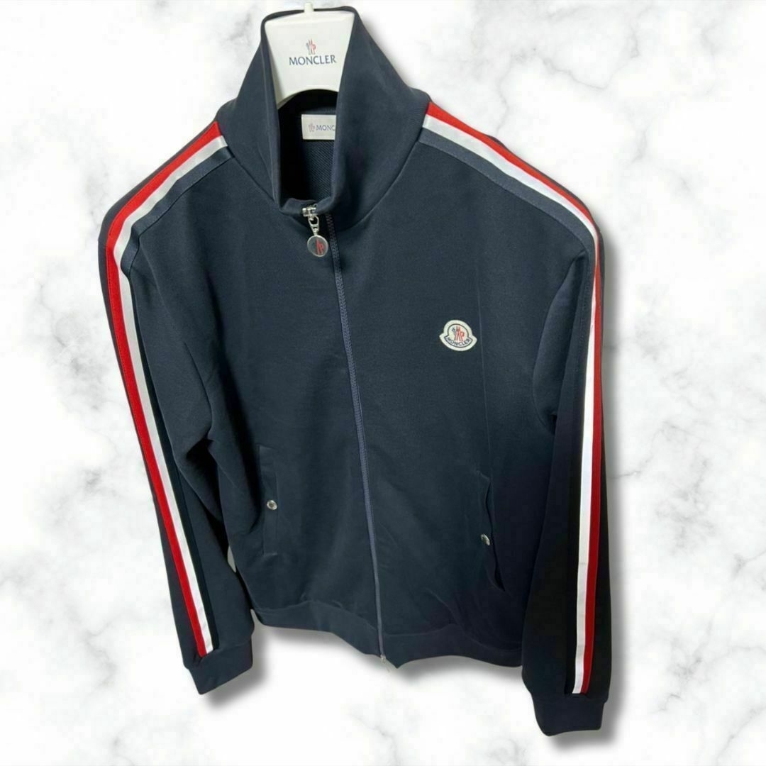 MONCLER - 新品未使用☆MONCLER ストライプライン トラックジャージ上