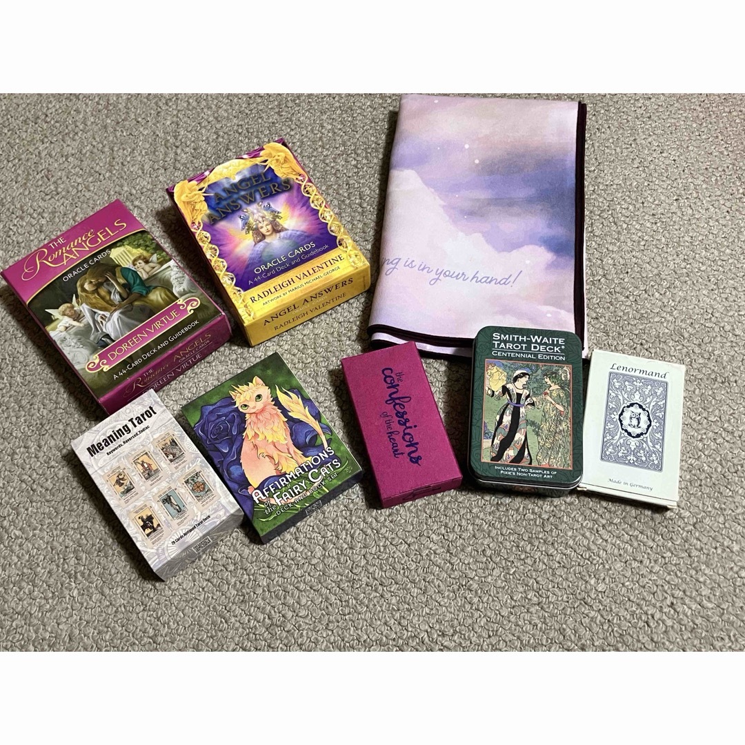 絶版】ロマンスエンジェルオラクルカード日本語版エンジェルアンサー他