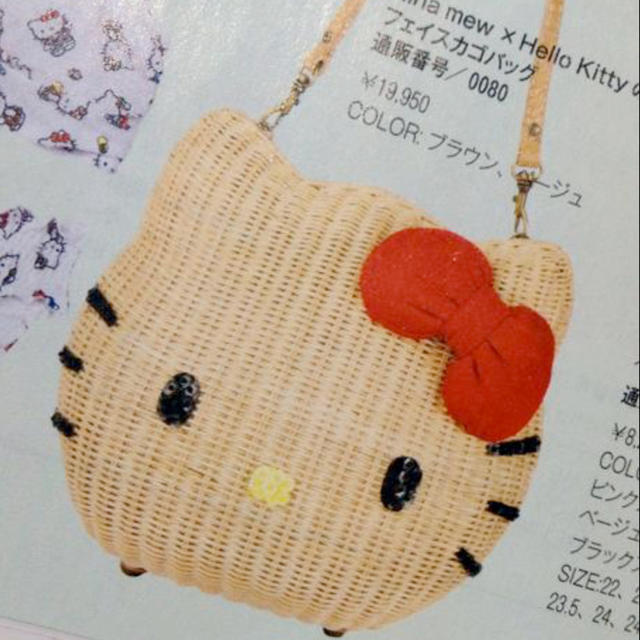 Nina mew - ニーナミュウ キティちゃんカゴバックの通販 by まな