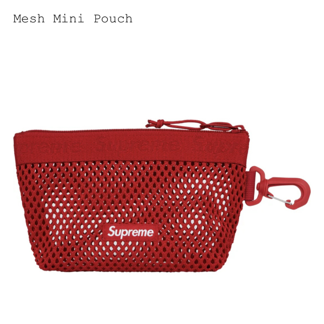 Supreme Mesh Mini Pouchの通販 by にろ's shop｜ラクマ