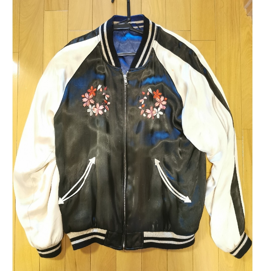 IOLANI - 居楽仁 IONLANI リバーシブル スカジャン ユニセックス M