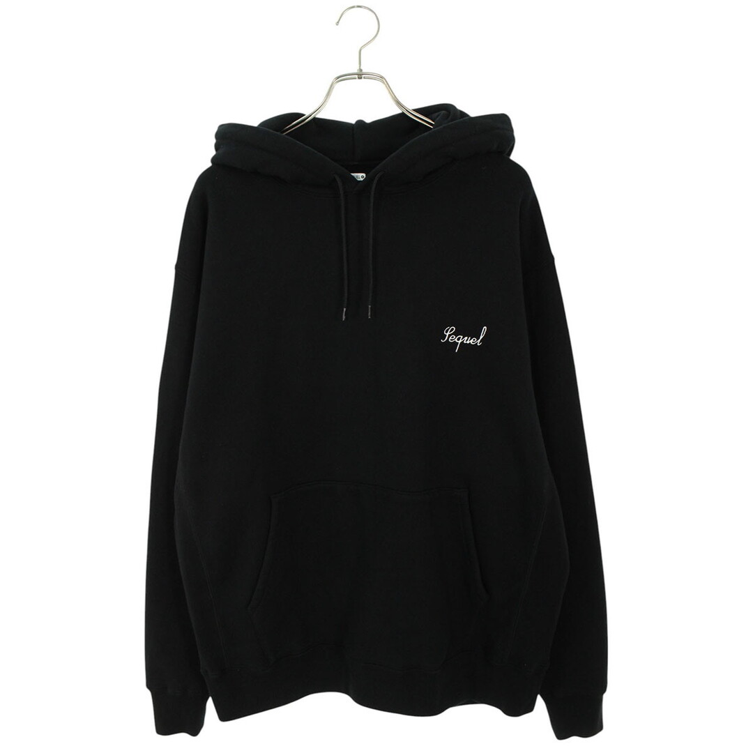 SEQUEL - シークエル ロゴ刺繍プルオーバーパーカー メンズ Lの通販 by