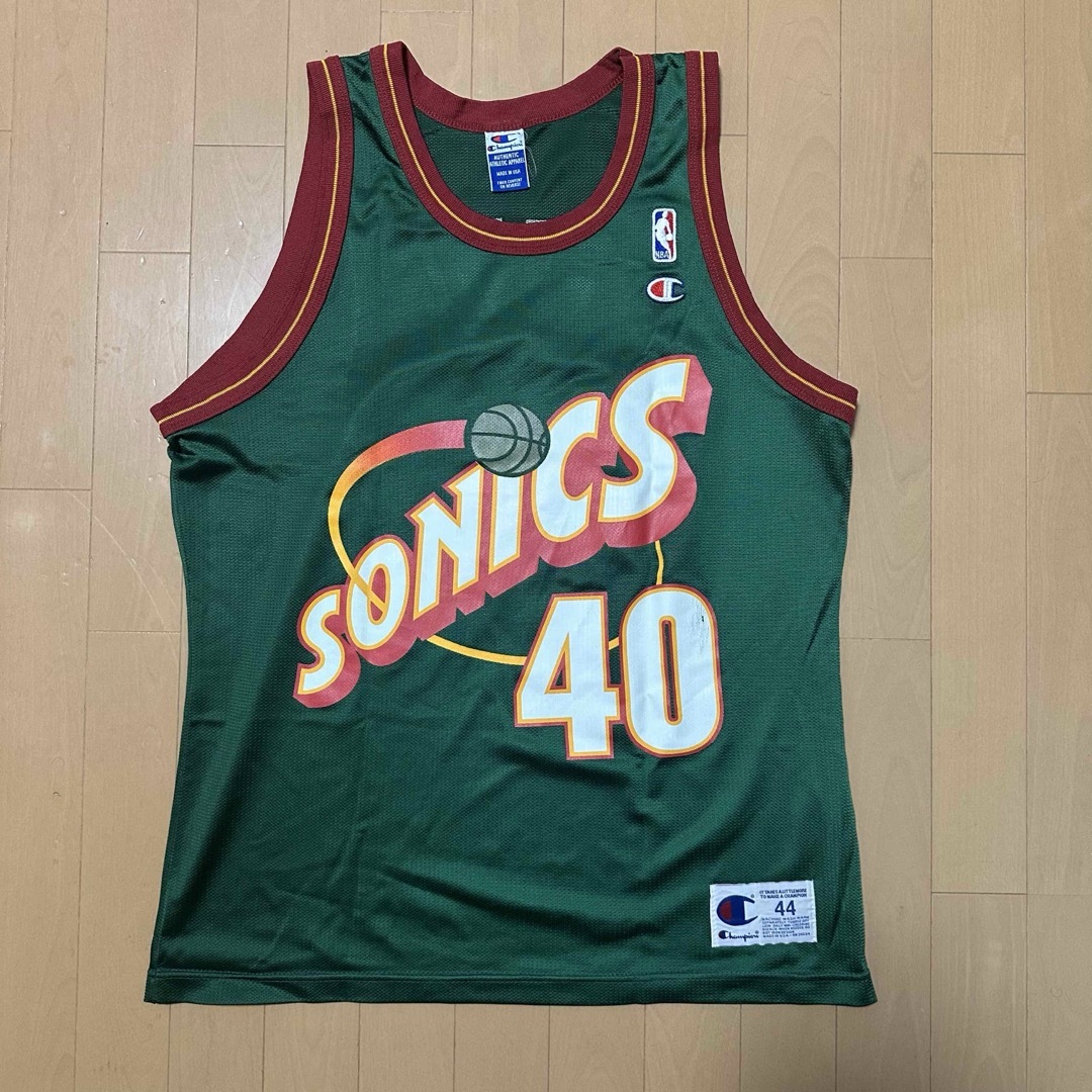 Champion - Seattle SuperSonics ショーン・ケンプ ユニホーム サイズ