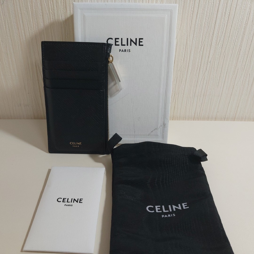 CELINE - セリーヌ フラグメントケース ジップ付きコンパクトカード