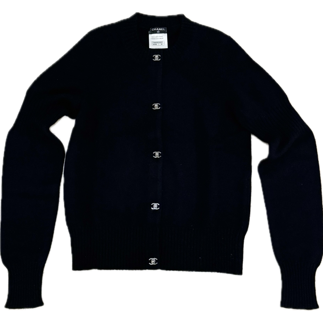 CHANEL - CHANEL シャネル ターンロック カーディガン カシミヤ