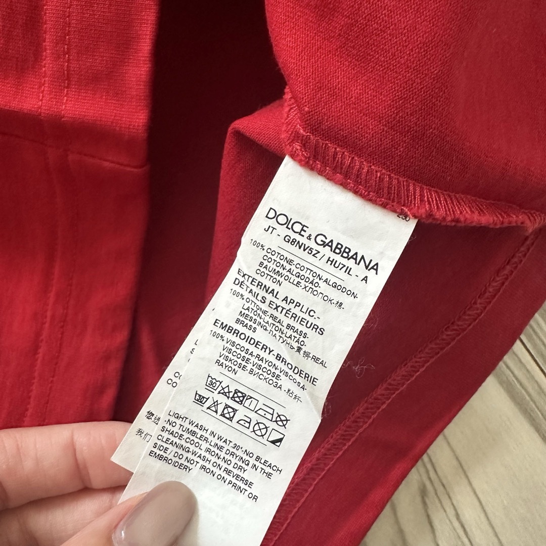 DOLCE&GABBANA - 【クリーニング済み美品】DOLCE & GABBANA メンズT