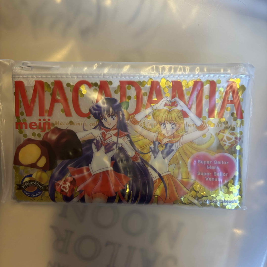 セーラームーン - セーラームーン FC限定 クリアポーチ 明治 マーズ