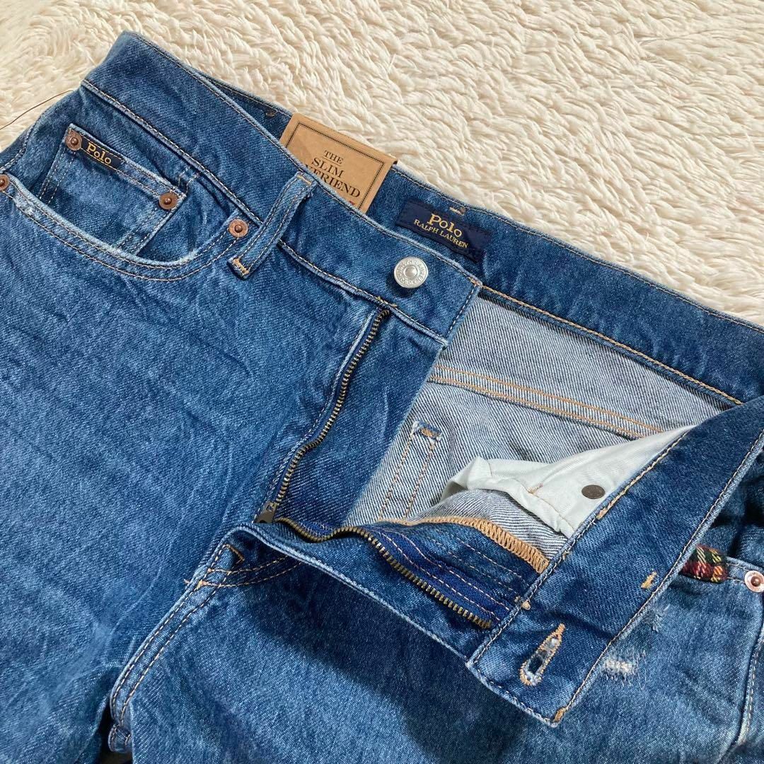 POLO RALPH LAUREN - 未使用品 ポロラルフローレン パッチワークデニム