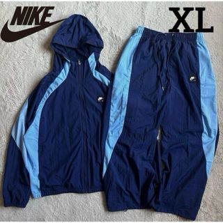 NIKE - XL ☆新品☆ ナイキ AIR ネイビー セットアップ ナイロン