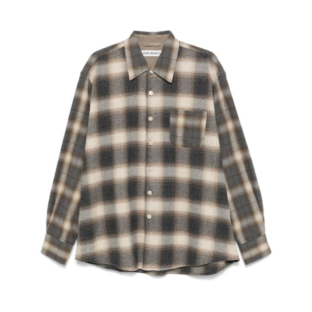 定価7.2万/モーガン蔵人】OUR LEGACY ABOVE SHIRT 48の通販 by CADENCE