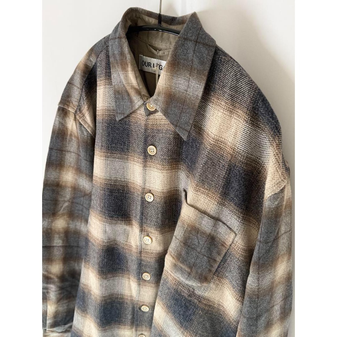 定価7.2万/モーガン蔵人】OUR LEGACY ABOVE SHIRT 48の通販 by CADENCE