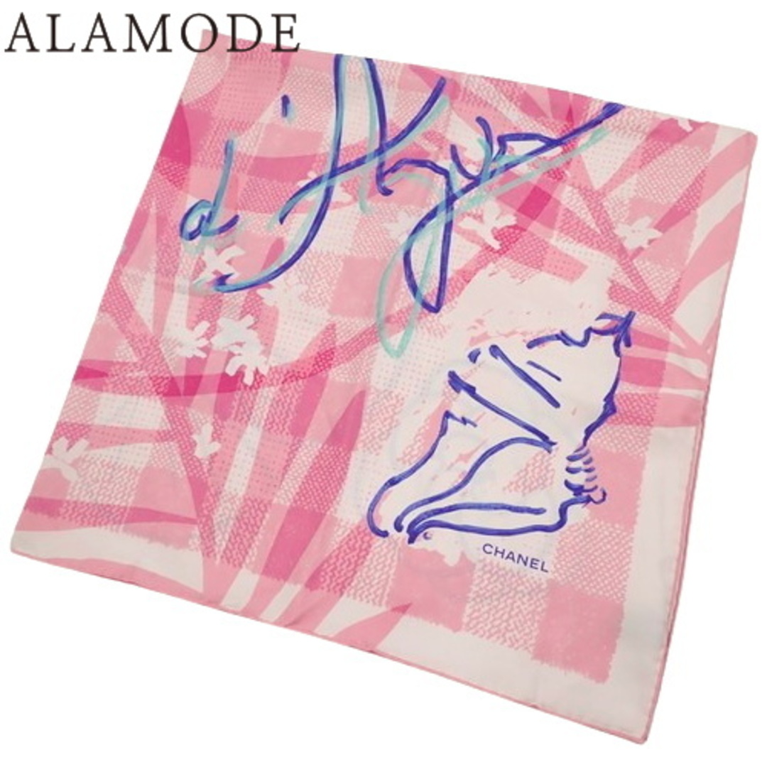 CHANEL - CHANEL(シャネル) カメリア 大判スカーフ スカーフ アパレル