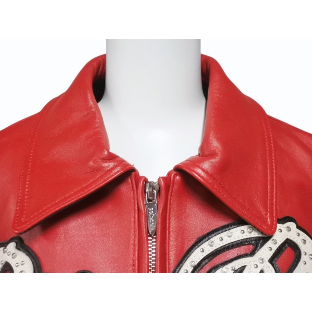 PELLE PELLE - 極美品 pellepelle ペレペレ ENCRUSTED VARSITY PLUSH