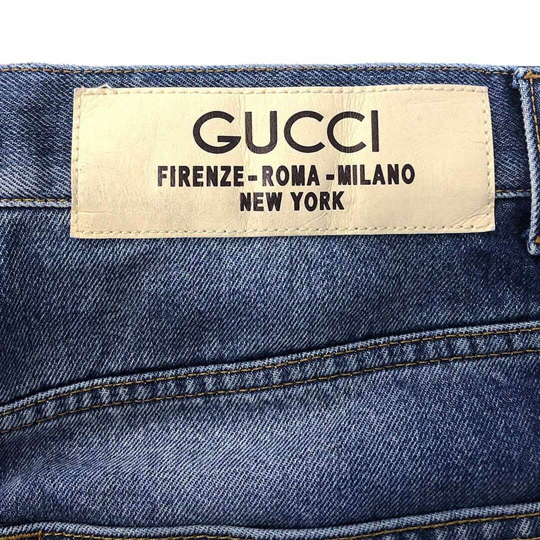 GUCCI - GUCCI グッチ 23AW Delave Denim Jeans ヴィンテージ加工