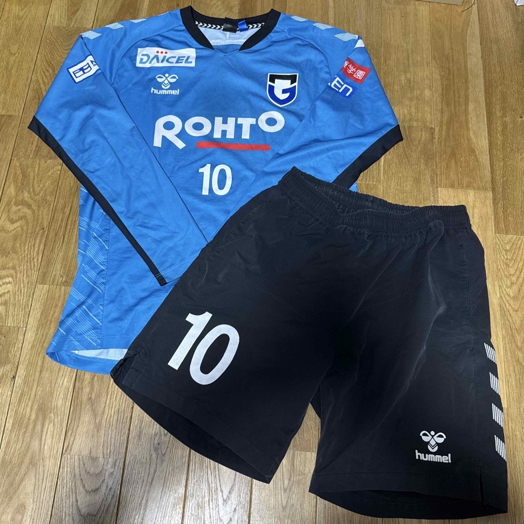 hummel - ガンバ大阪 選手支給品 トレーニングウェア 上下セット M-Lの