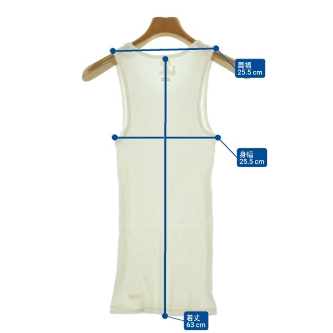 Supreme - Supreme シュプリーム タンクトップ S 白 【古着】【中古