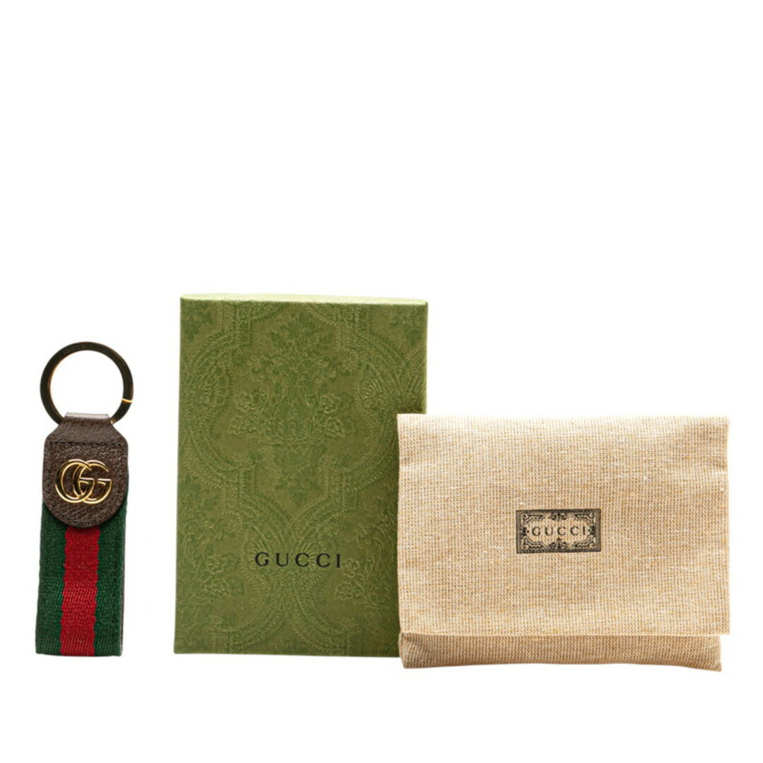 GUCCI - 美品 グッチ オフィディア シェリーライン キーリング 479292