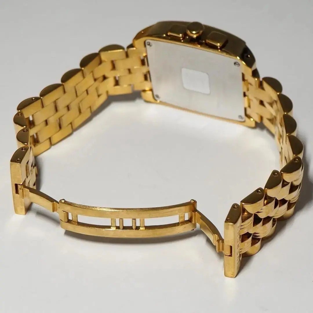 GIVENCHY - 美品 ジバンシイ GIVENCHY クロノグラフ 腕時計 ゴールド