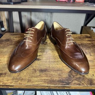 Church's - church ブラウン レザー ドレスシューズ ウィングチップの