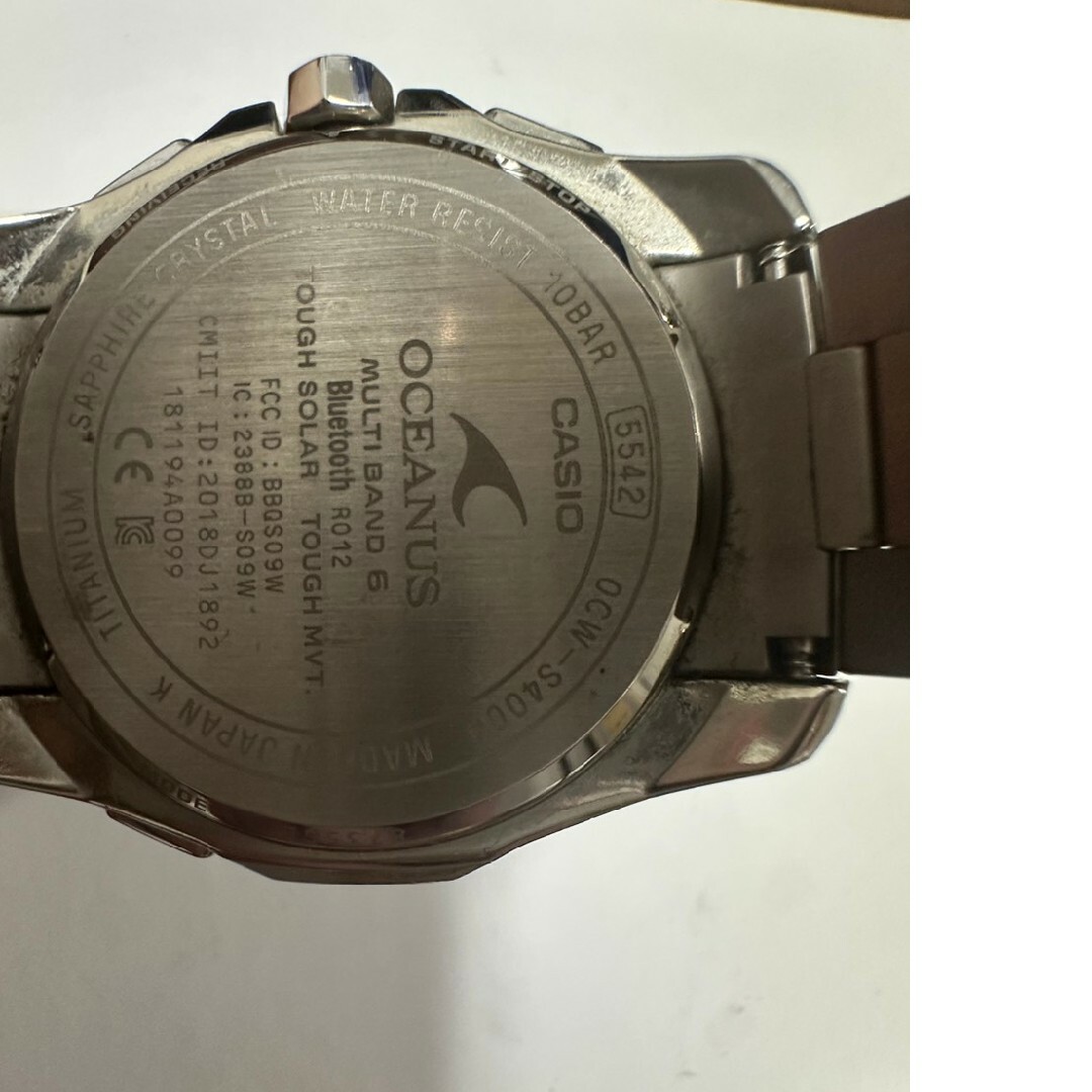 CASIO - ☆レア限定品☆お洒落 カシオ オシアナス OCW-S4000E-2AJFの