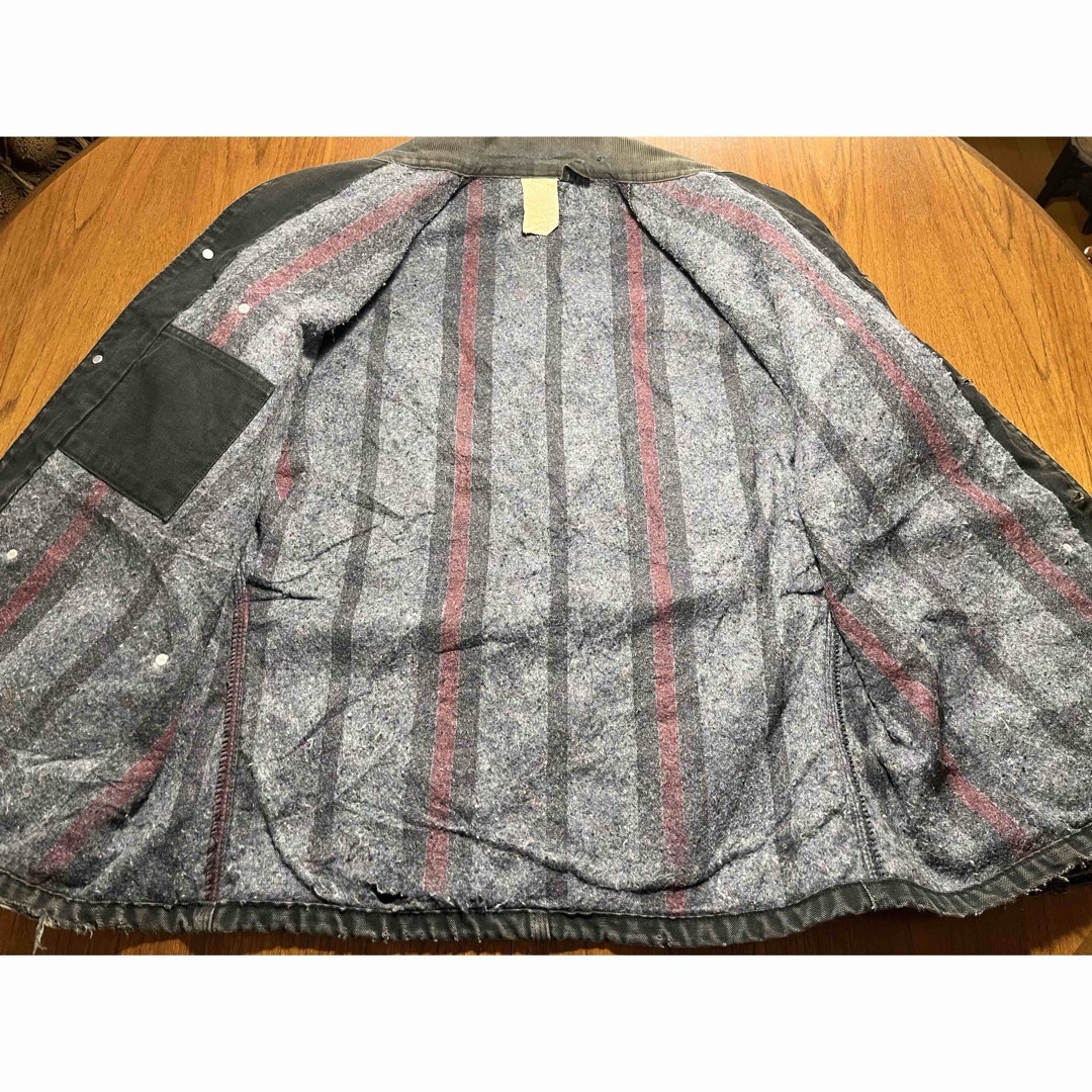 carhartt - 星タグ！42！ブラック！90's CARHARTT チョアコート