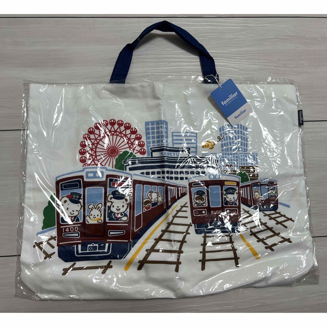 familiar - ファミリア 阪急電車 コラボバッグの通販 by ゆう's shop