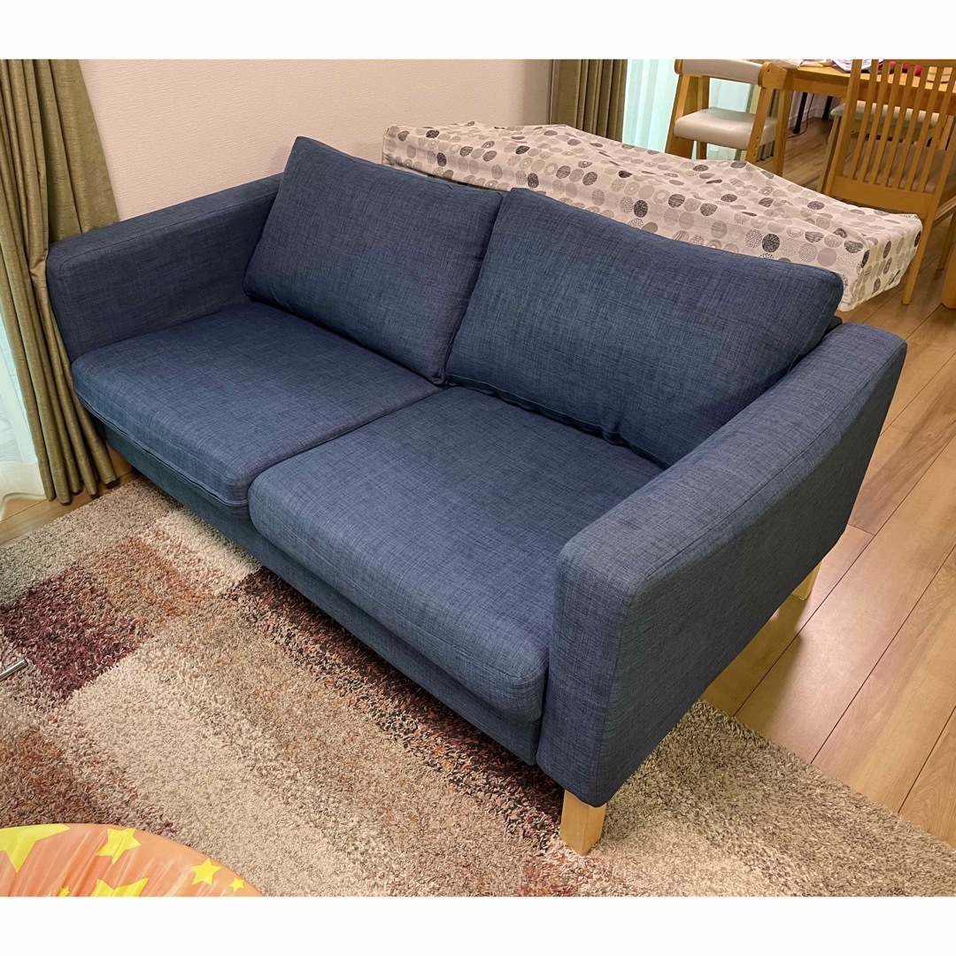 IKEA - IKEA ソファカバー KARLSTAD カルルスタード 2人掛け（165cm