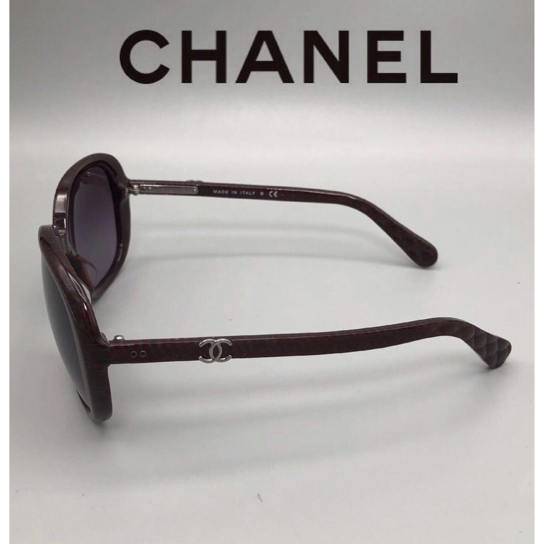 CHANEL - CHANEL ココマーク サングラス ブラウン 5244-A マトラッセの