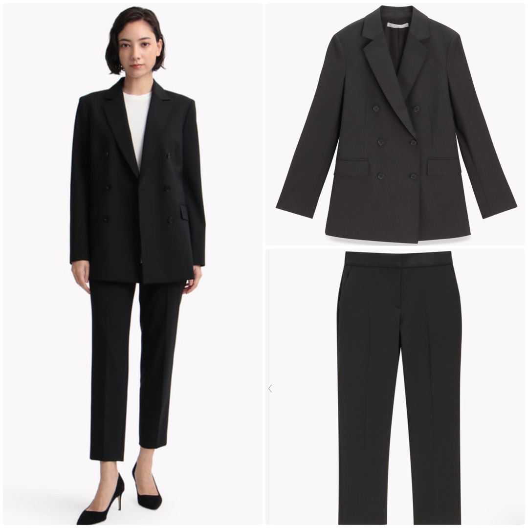 Theory luxe - theory luxe 22AW RENICK ダブルジャケット パンツ