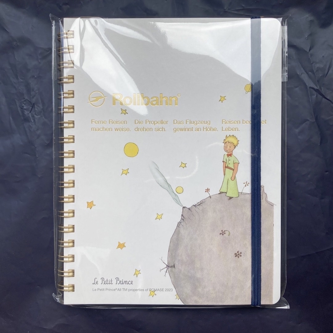 ロルバーン 星の王子さま ポケット付メモ L コンプリート 4冊セット