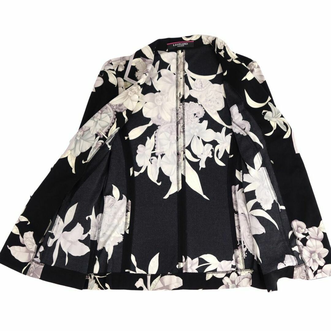 LEONARD - 美品 レオナール LEONARD FASHION ジャケット テーラード 花