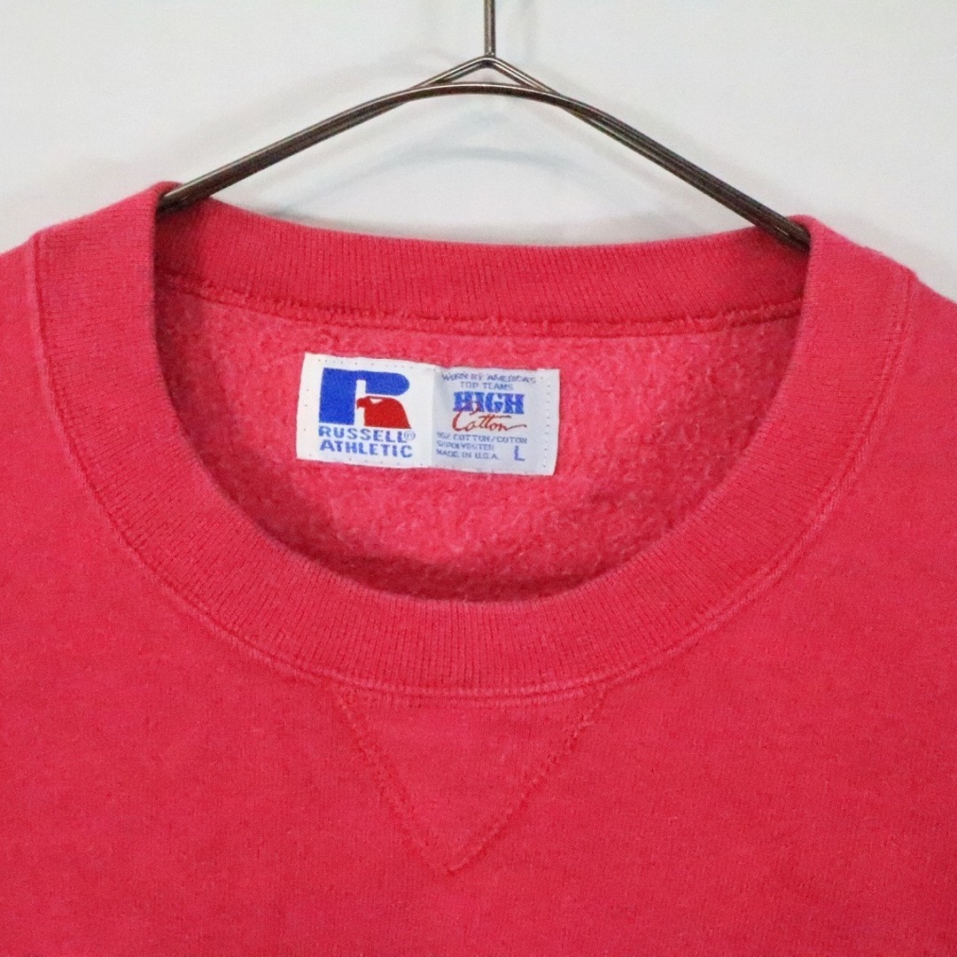 90年代 USA製 RUSSELL ATHLETIC ラッセル ワンポイントロゴ スウェット