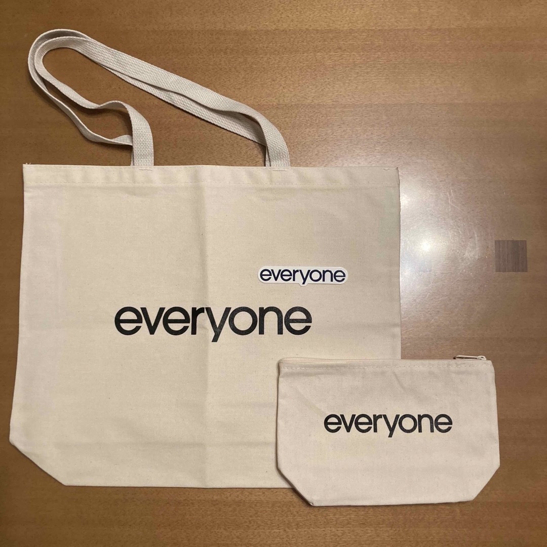 everyone 前橋 限定トート ポーチ セットの通販 by alteesow shop｜ラクマ