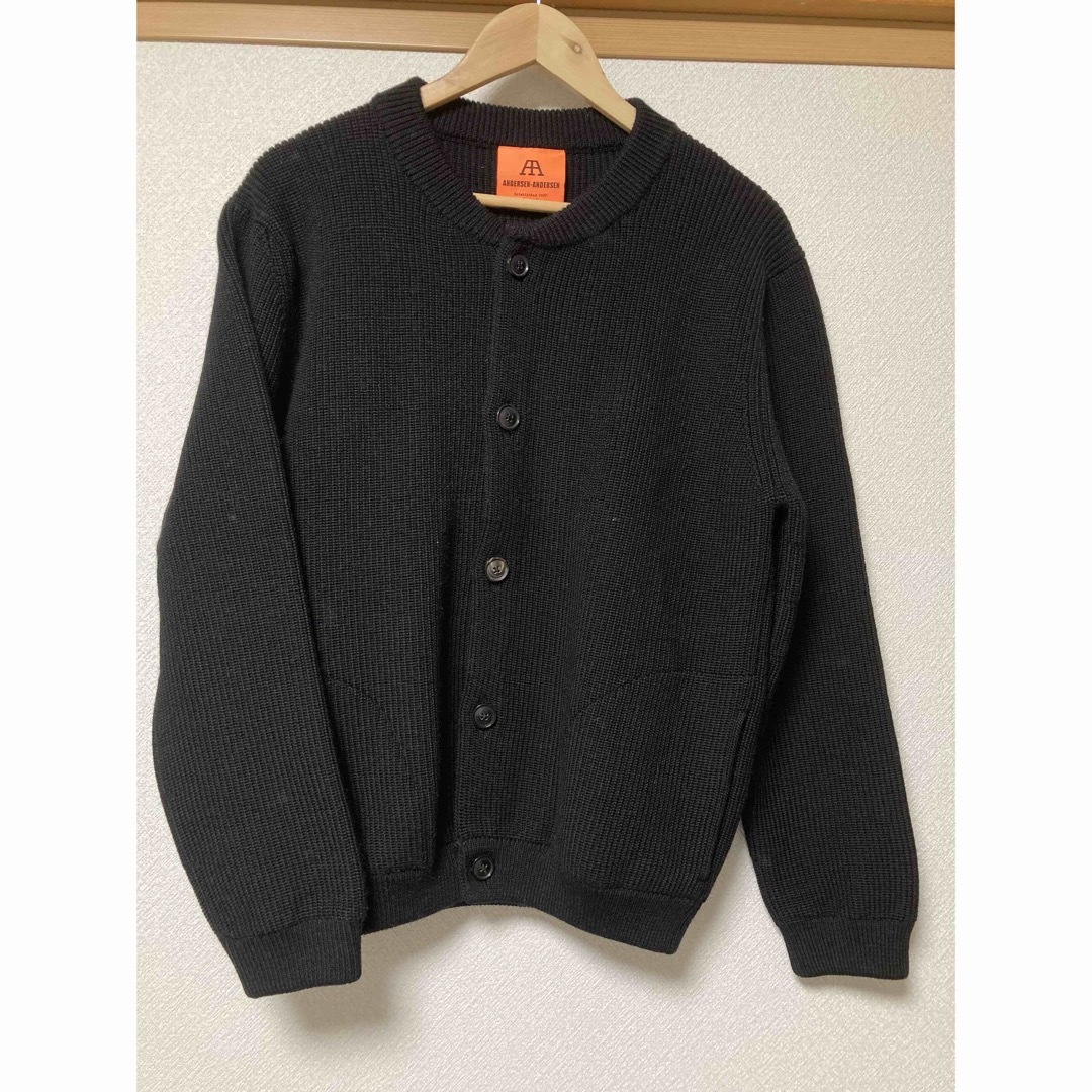ANDERSEN-ANDERSEN - ニットカーディガン ブラック Lサイズの通販 by