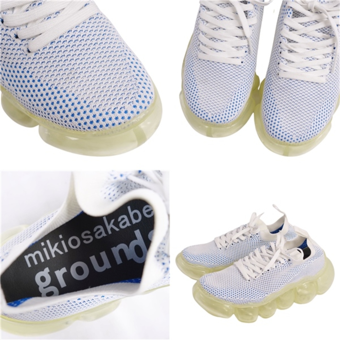 グラウンズ grounds mikio sakabe スニーカー レースアップ JEWELRY R1