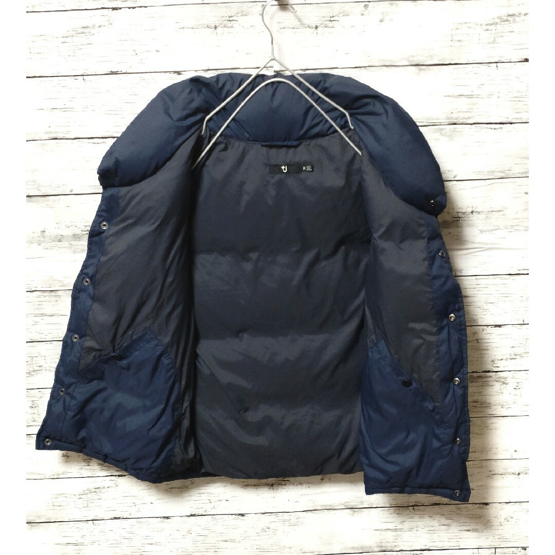 UNIQLO - 【希少】UNIQLO +J ユニクロ ダウンベスト ネイビー M 大人気