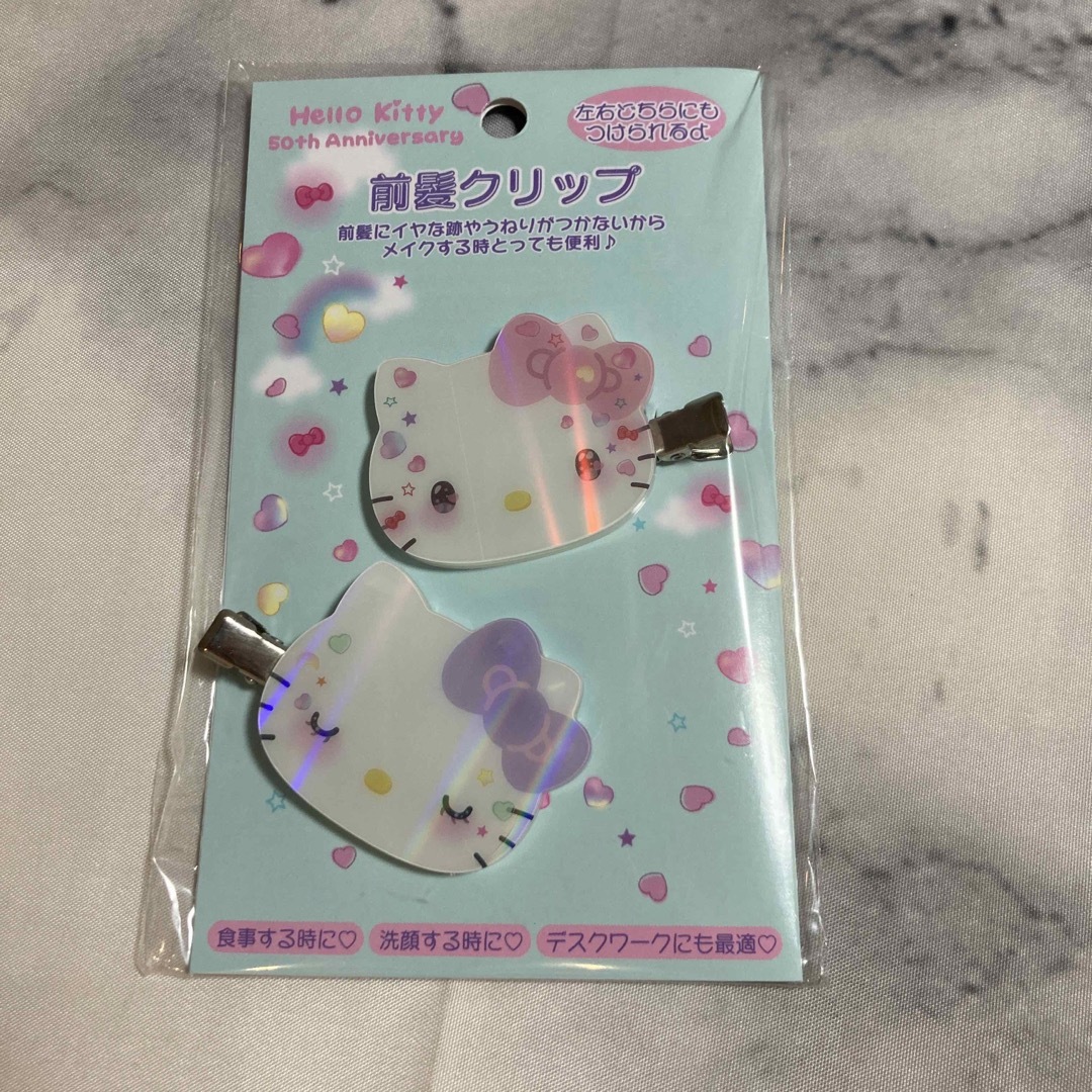 ハローキティ - ハローキティ50周年 前髪クリップの通販 by nogatomo's