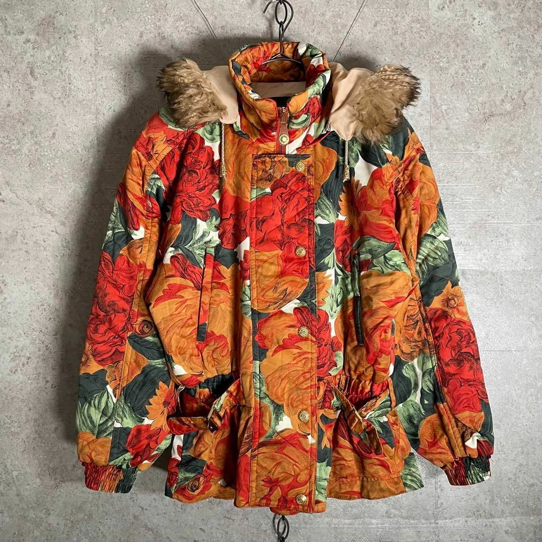 日本製 ヴィンテージ 昭和レトロ KENSHO ABE 総柄ジャンパーの通販 by