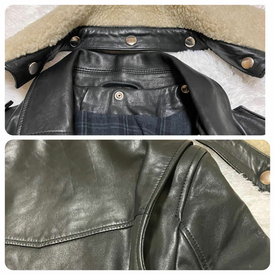 Sandro - 【希少】Sandroサンドロ レザージャケット ダブルライダース