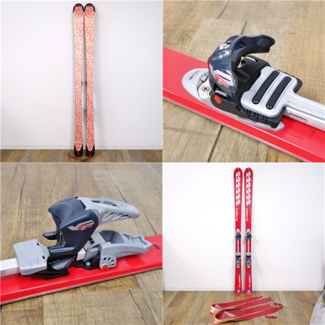 K2 - ケーツー K2 山スキー CLASSIC 172cm センター72mm ビンディング