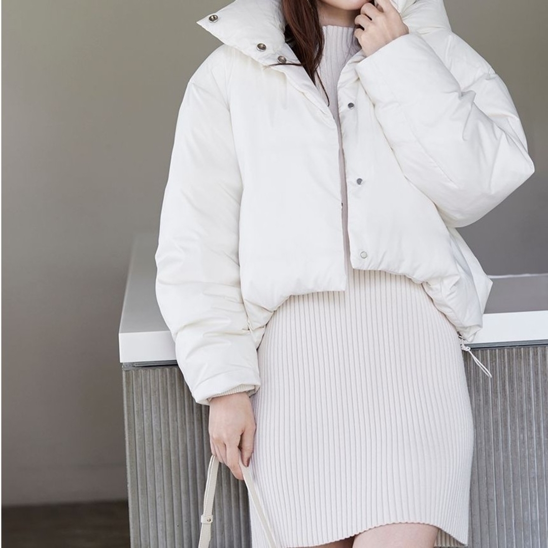 SNIDEL - 2023 新品 SNIDEL 2wayショートダウンアイボリーの通販 by K