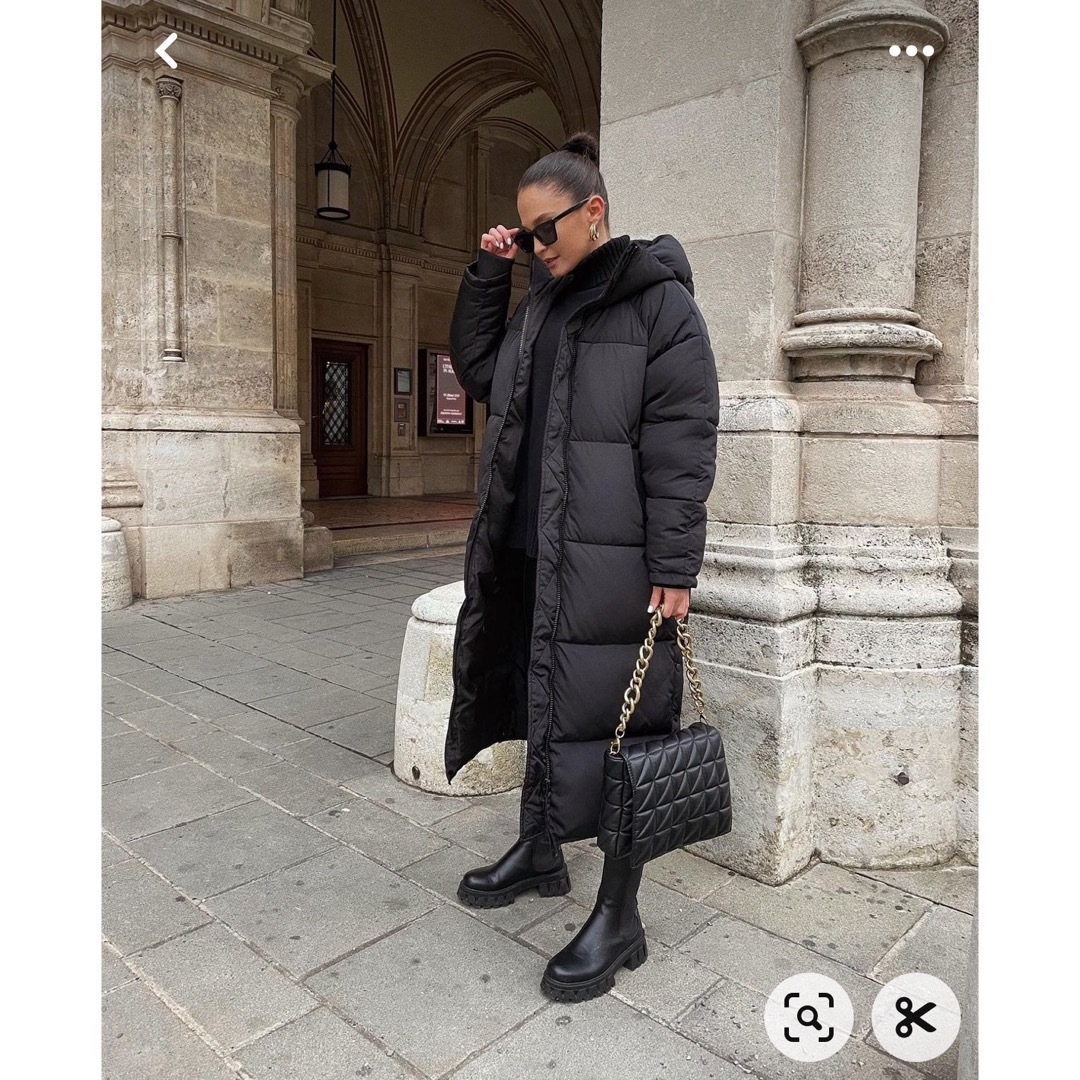 ZARA - ZARA ロングダウンコートの通販 by lee｜ザラならラクマ