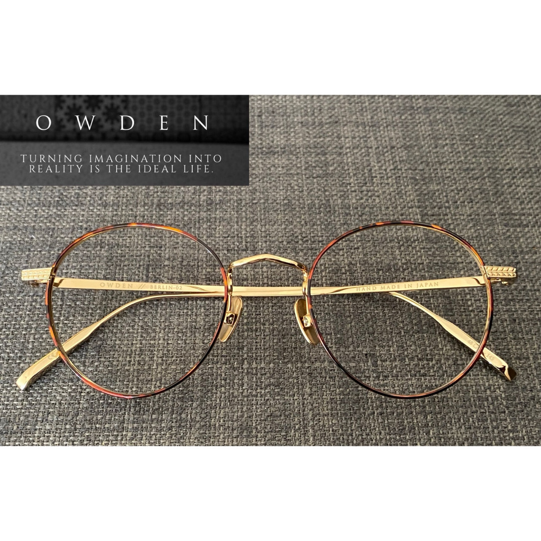 ラスト1本 新品未使用 OWDEN BERLIN メガネ 神崎恵 石原さとみ の通販
