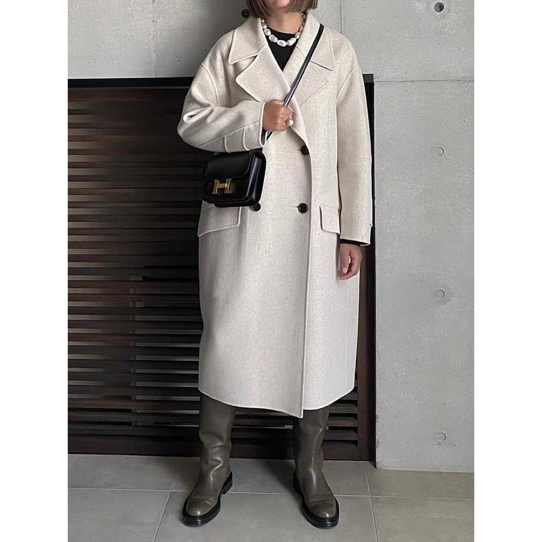 lohen【正規品】ハードメルトンリバーピーコート