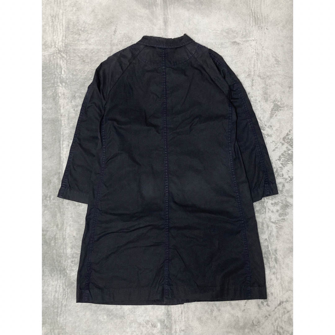 homspun - homspun ホームスパン コットン ステンカラー ロング コート