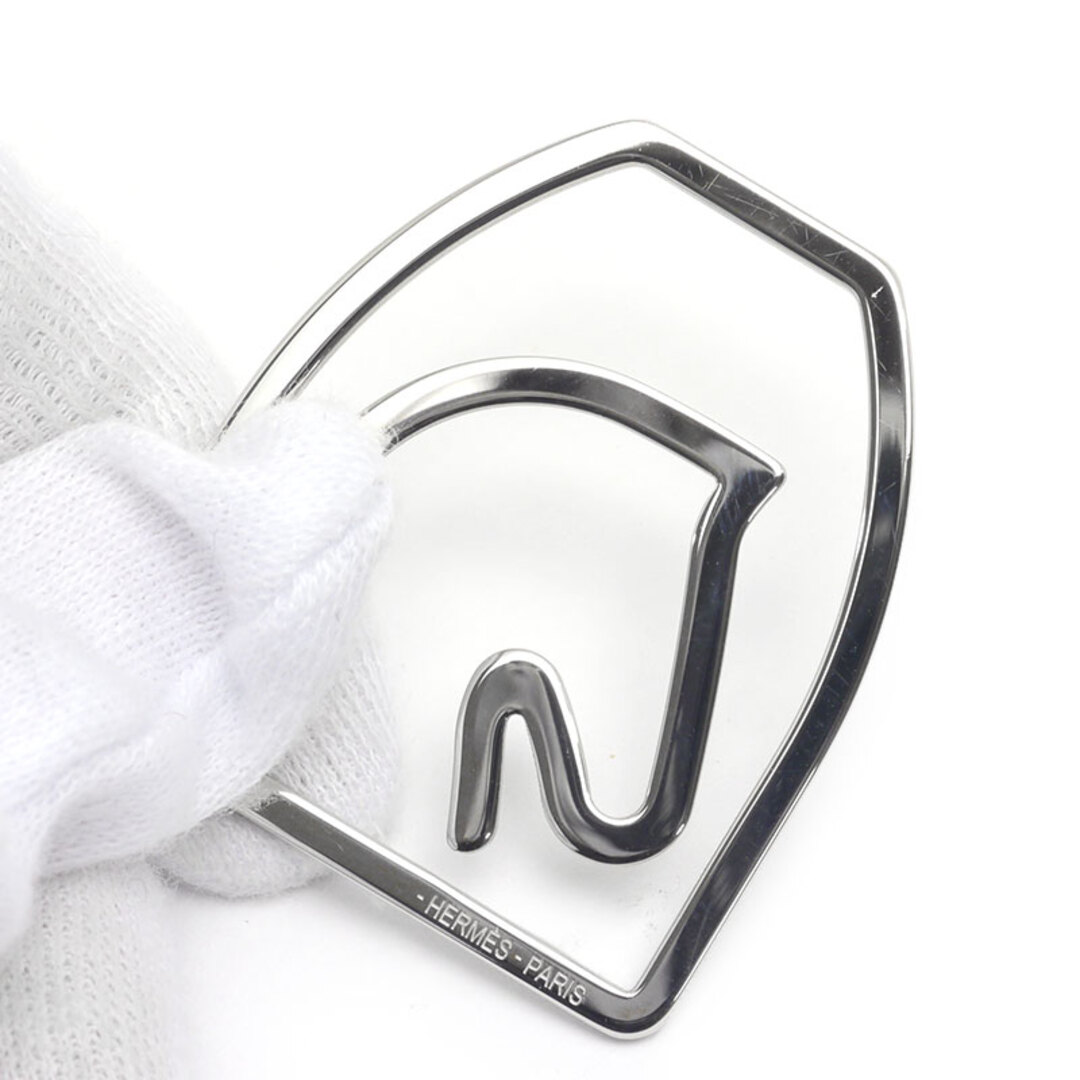 HERMES - エルメス HERMES エスケトル マネークリップ シルバーカラー