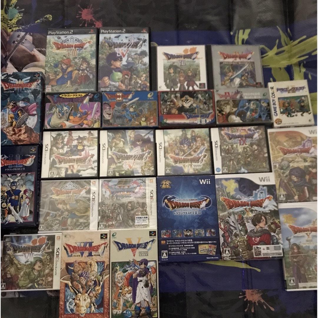 SQUARE ENIX - ドラゴンクエスト ソフト まとめ売り Ⅰ〜Ⅺまでの通販
